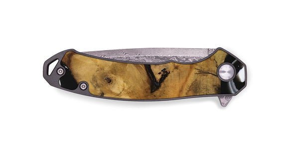 EDC Wood Pocket Knife - Amiya (Black & White, 740236)