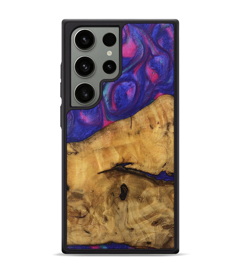 Galaxy S24 Ultra Wood Phone Case - Prams (Purple, 740240)