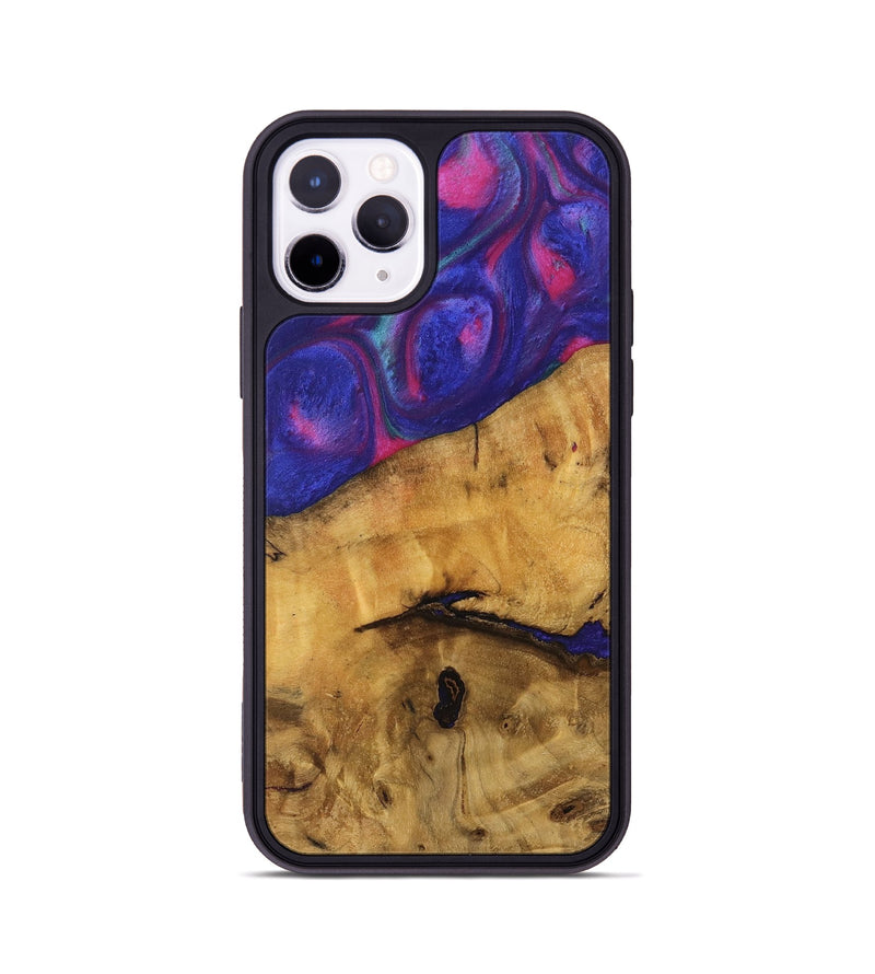 iPhone 11 Pro Wood Phone Case - Prams (Purple, 740240)