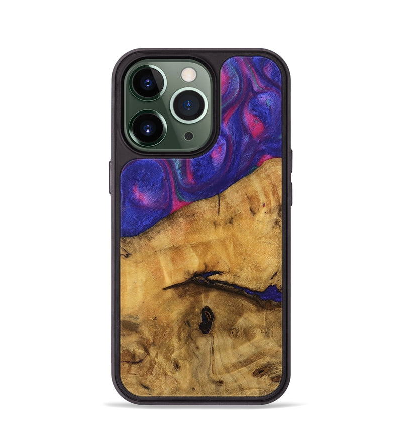 iPhone 13 Pro Wood Phone Case - Prams (Purple, 740240)