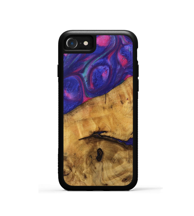 iPhone SE Wood Phone Case - Prams (Purple, 740240)