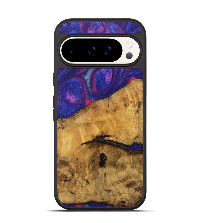 Pixel 9 Wood Phone Case - Prams (Purple, 740240)