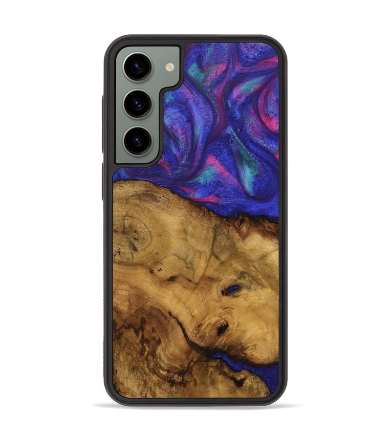 Galaxy S23 Plus Wood Phone Case - Abbas (Purple, 740246)