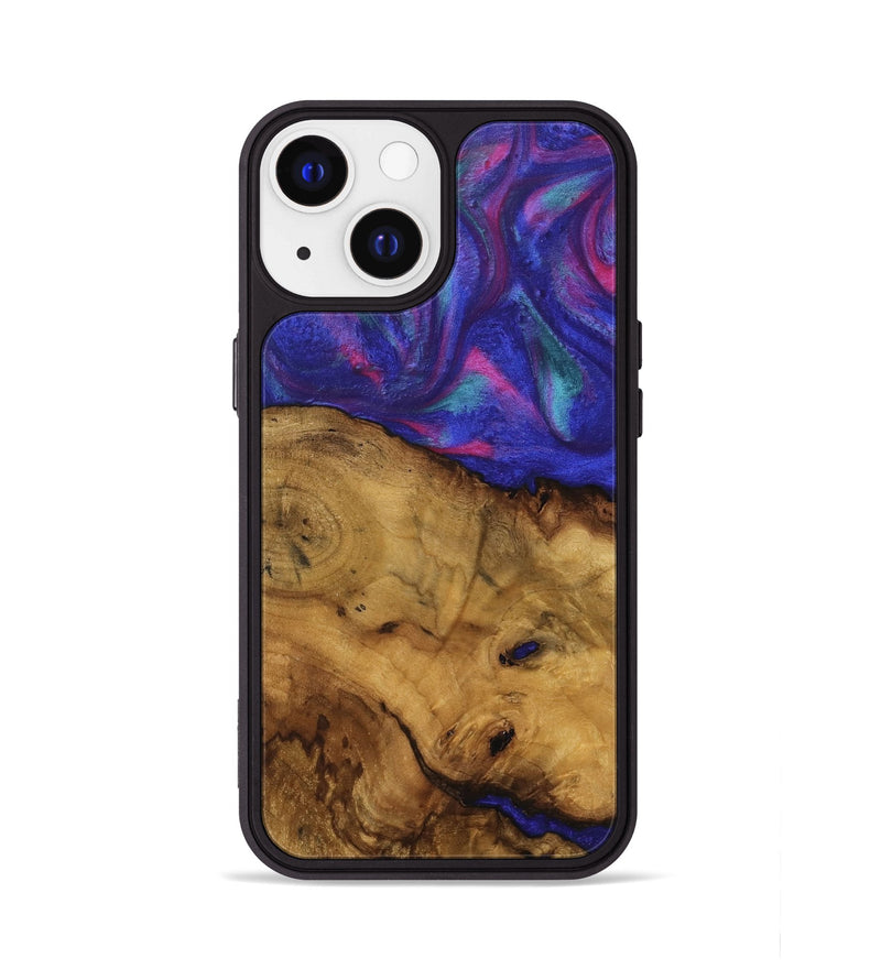 iPhone 13 Wood Phone Case - Abbas (Purple, 740246)