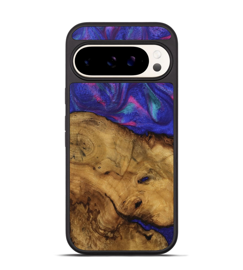 Pixel 9 Pro Wood Phone Case - Abbas (Purple, 740246)