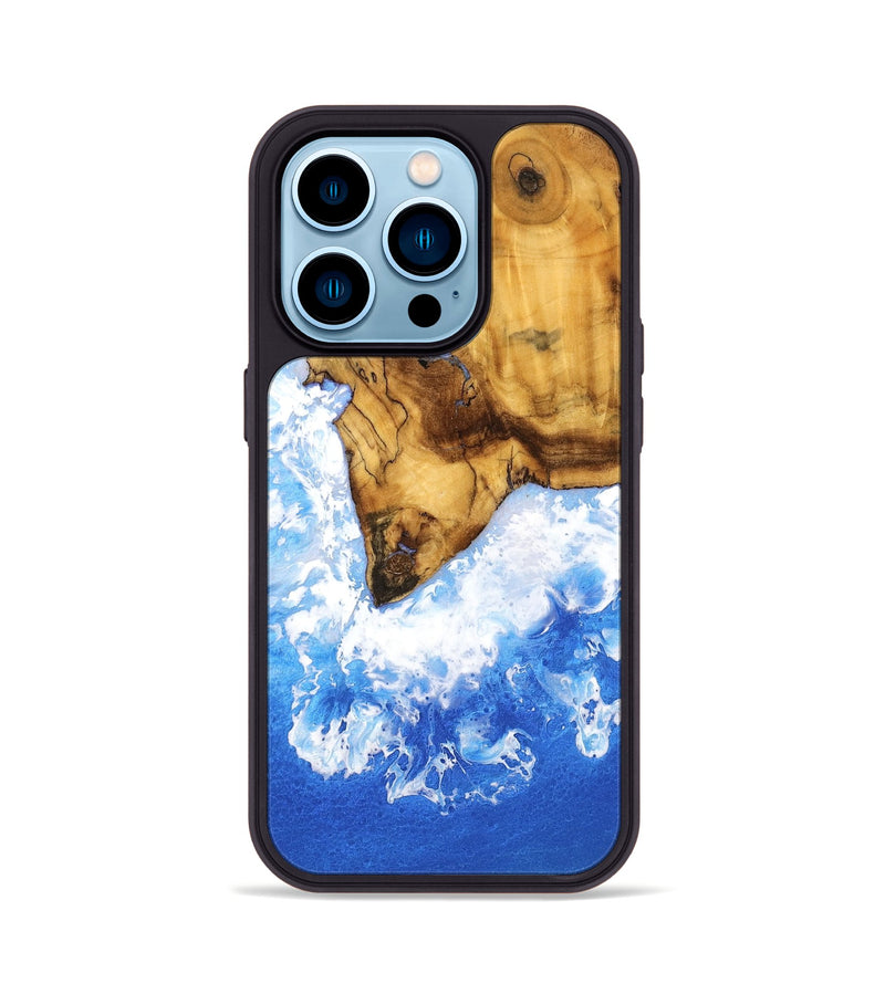 iPhone 14 Pro Wood Phone Case - Makiko (Coastal, 740255)