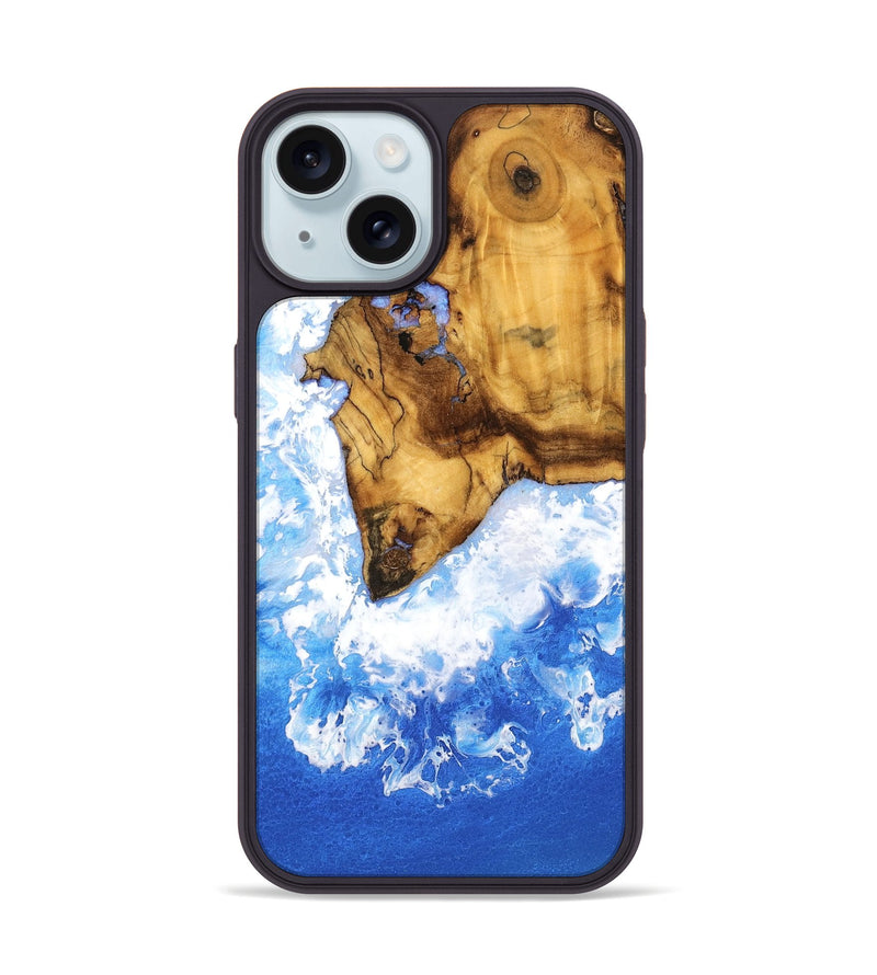 iPhone 15 Wood Phone Case - Makiko (Coastal, 740255)