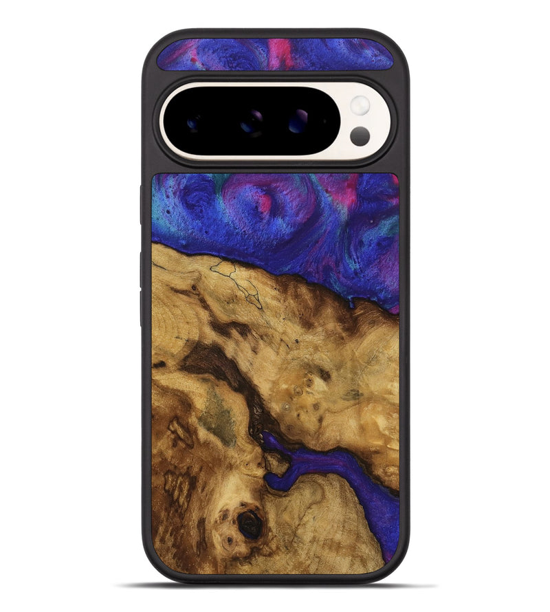 Pixel 9 Pro XL Wood Phone Case - Fady (Purple, 740264)