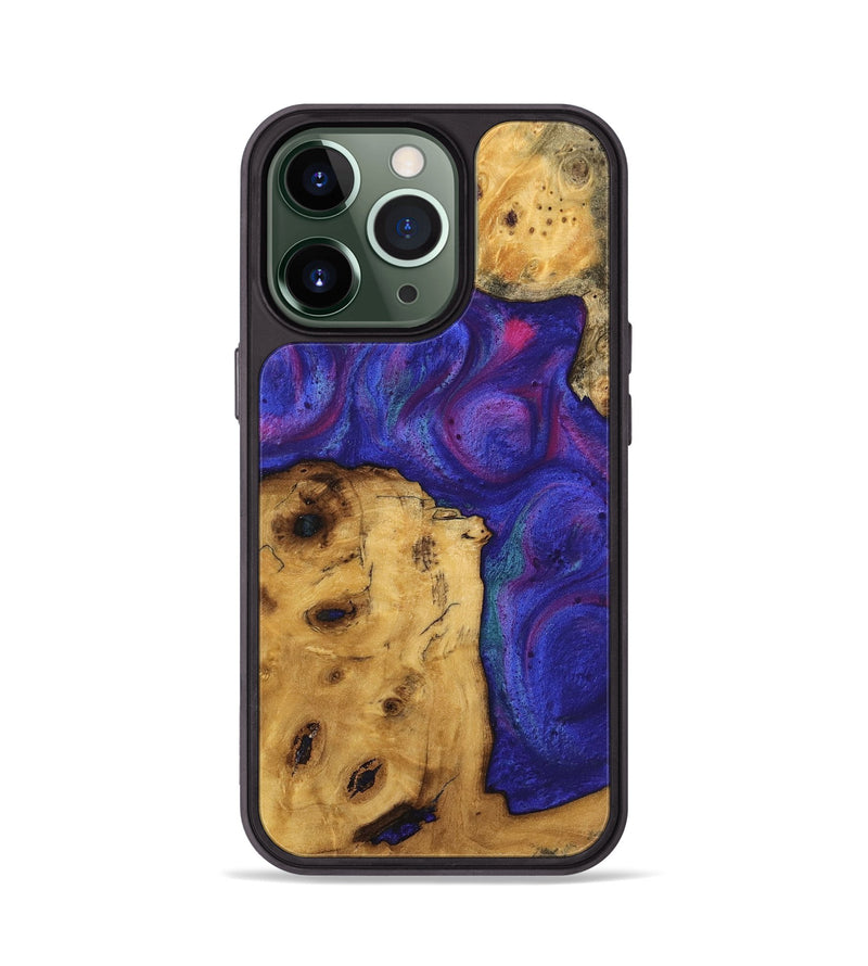 iPhone 13 Pro Wood Phone Case - Atique (Purple, 740265)