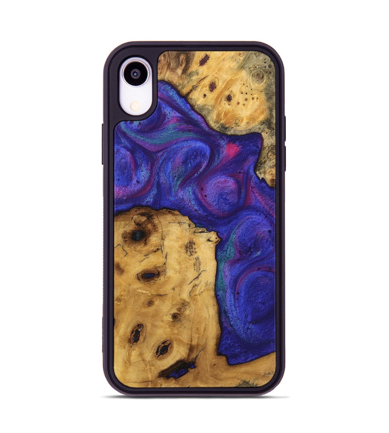 iPhone Xr Wood Phone Case - Atique (Purple, 740265)