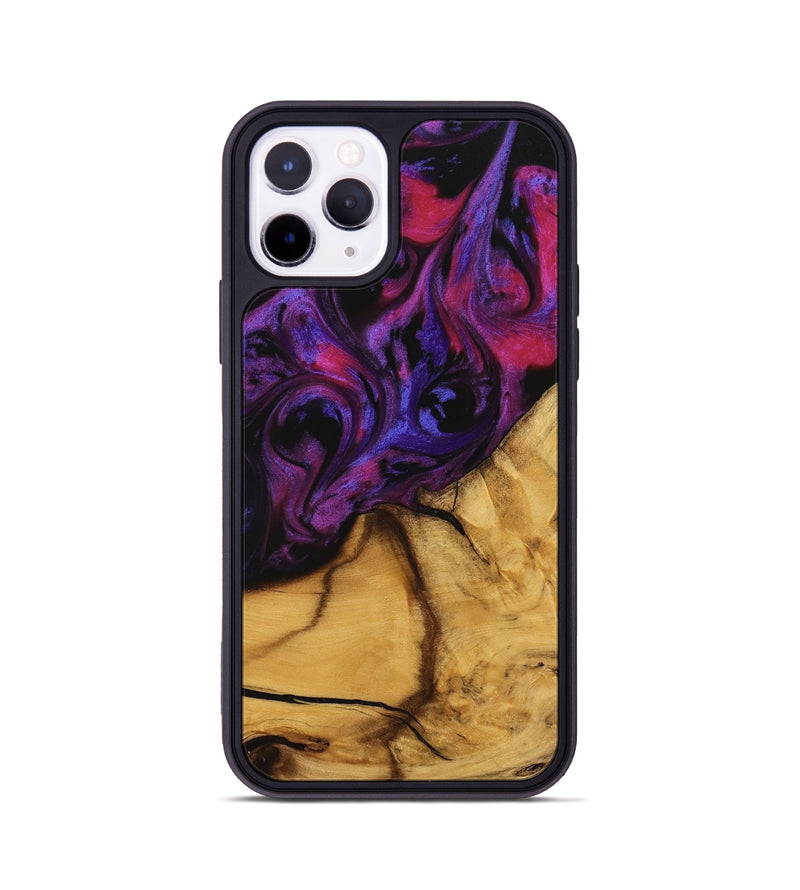 iPhone 11 Pro Wood Phone Case - Gupta (Purple, 740270)