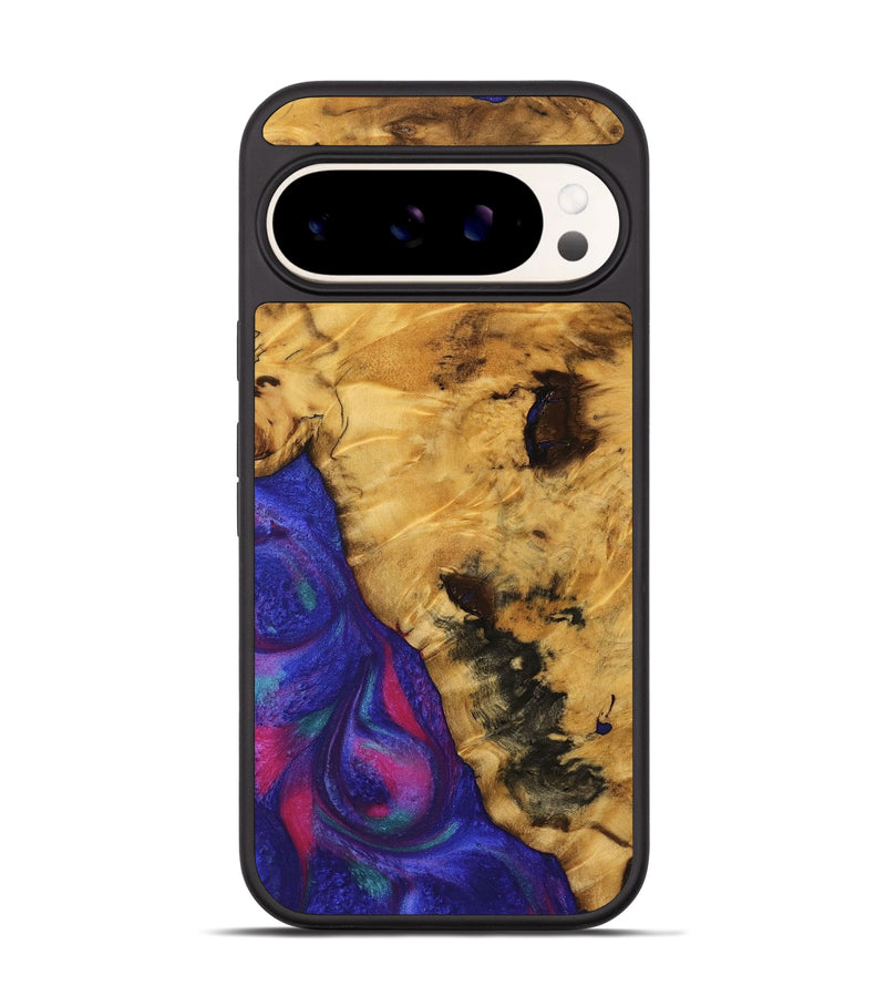 Pixel 9 Pro Wood Phone Case - Erasmo (Purple, 740276)