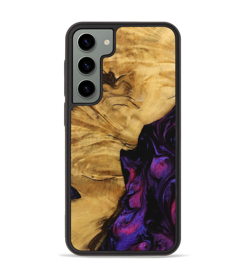 Galaxy S23 Plus Wood Phone Case - Helaine (Purple, 740286)