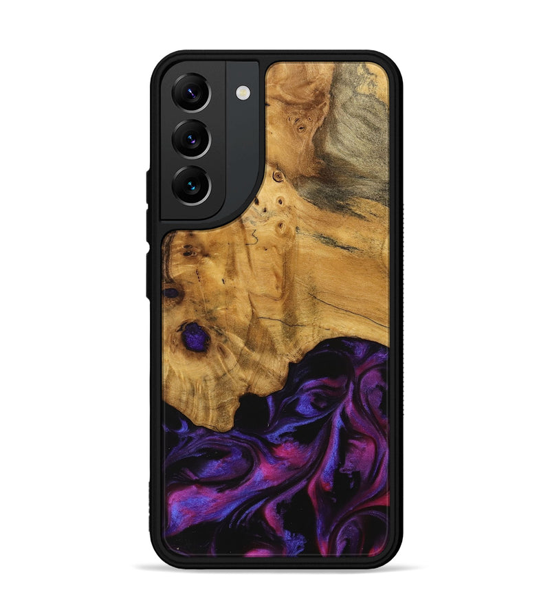 Galaxy S22 Plus Wood Phone Case - Loralee (Purple, 740287)