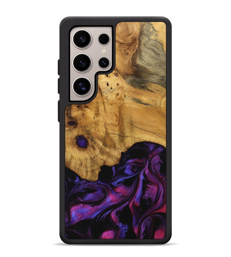 Galaxy S25 Ultra Wood Phone Case - Loralee (Purple, 740287)