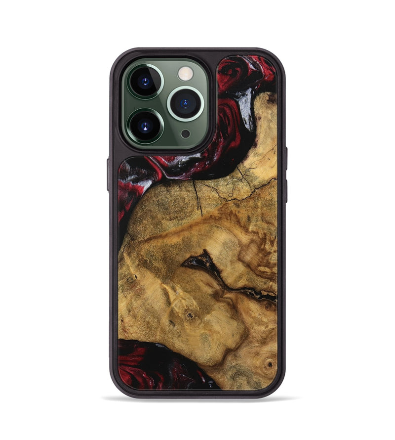 iPhone 13 Pro Wood Phone Case - Wylma (Red, 740288)