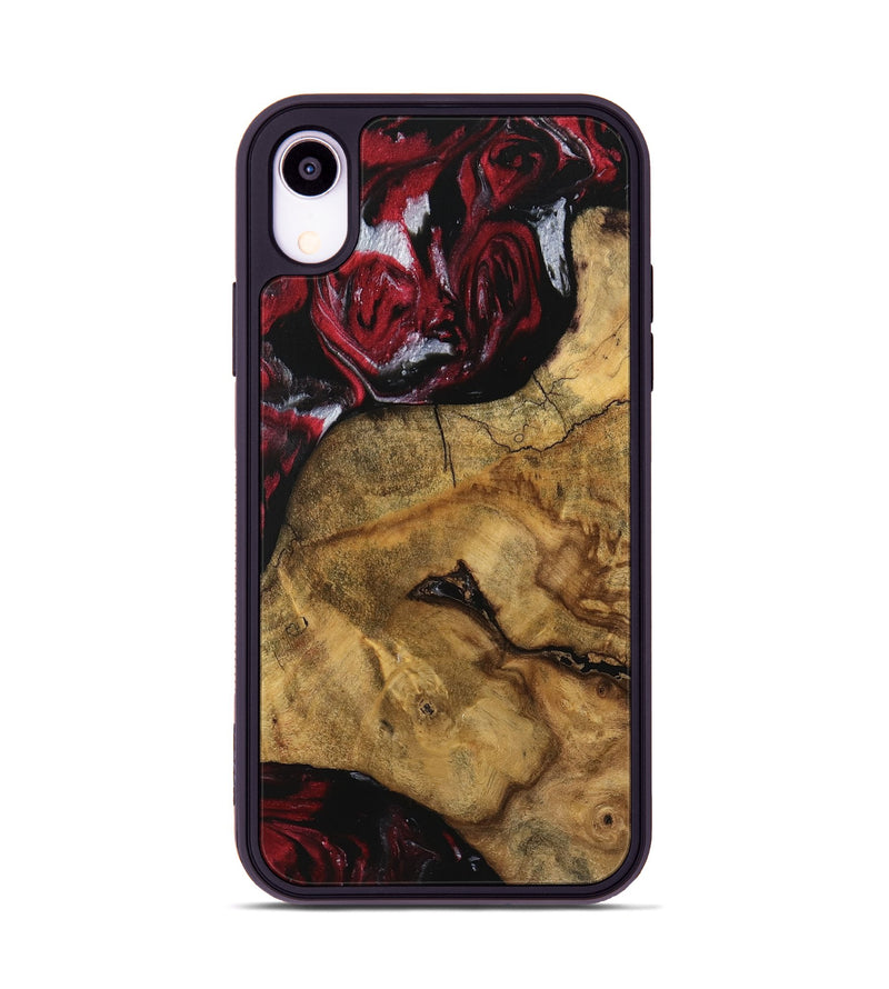 iPhone Xr Wood Phone Case - Wylma (Red, 740288)