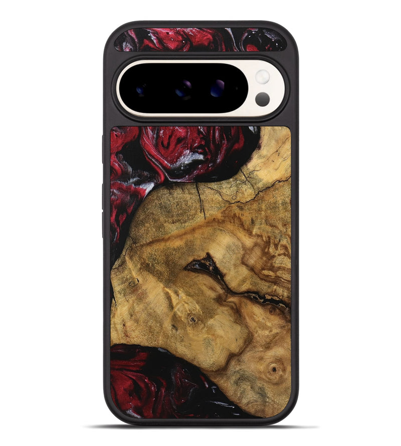 Pixel 9 Pro XL Wood Phone Case - Wylma (Red, 740288)