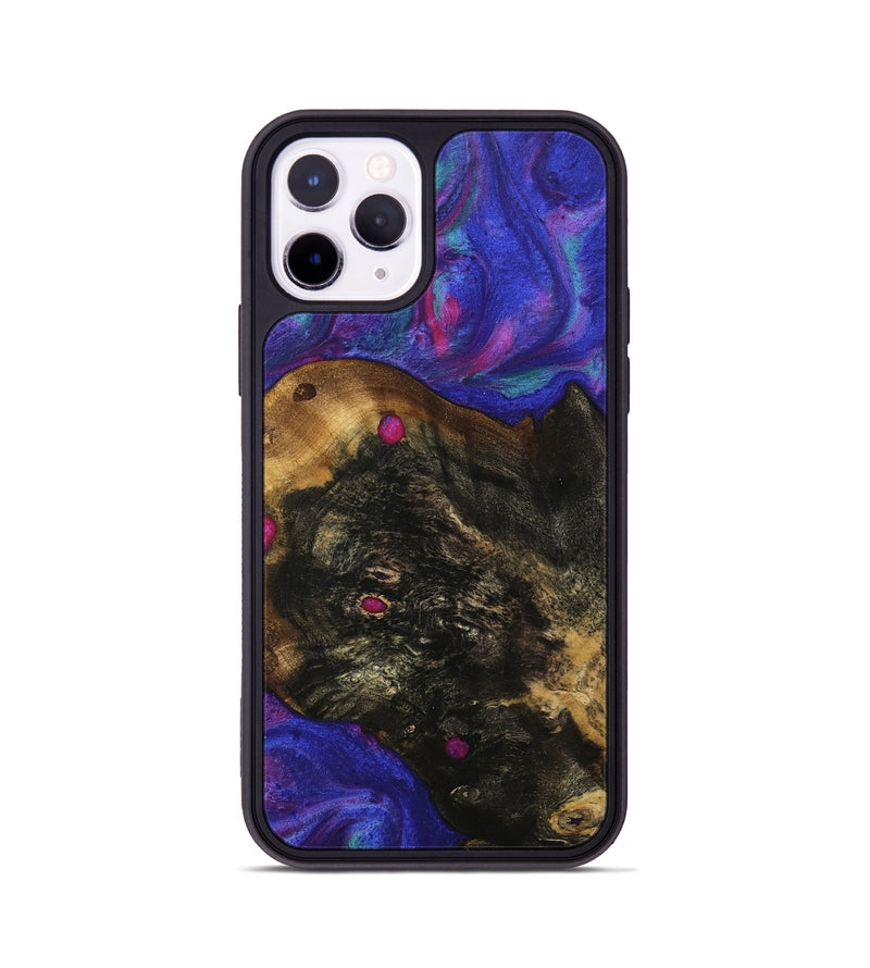 iPhone 11 Pro Wood Phone Case - Osbaldo (Purple, 740303)