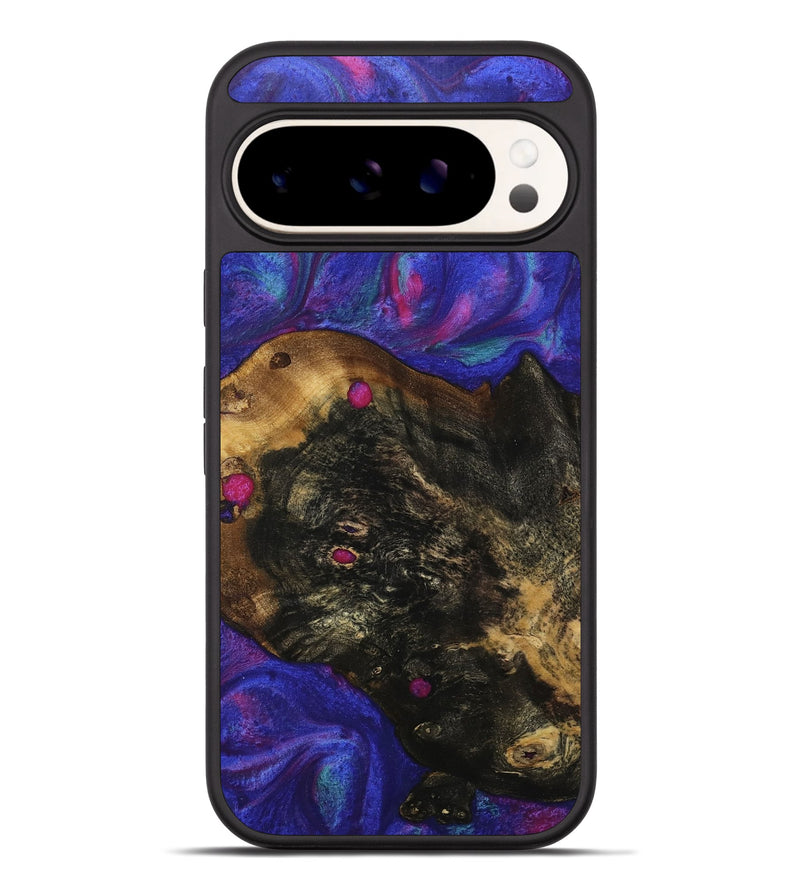 Pixel 9 Pro XL Wood Phone Case - Osbaldo (Purple, 740303)