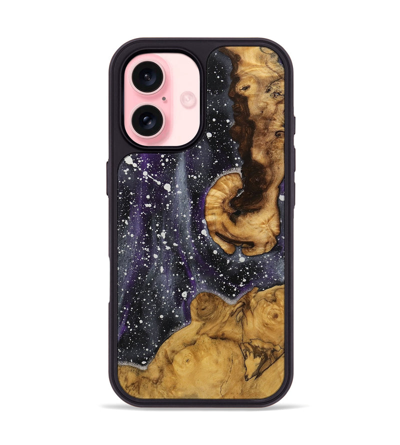 iPhone 16 Wood Phone Case - Alva (Cosmos, 740308)