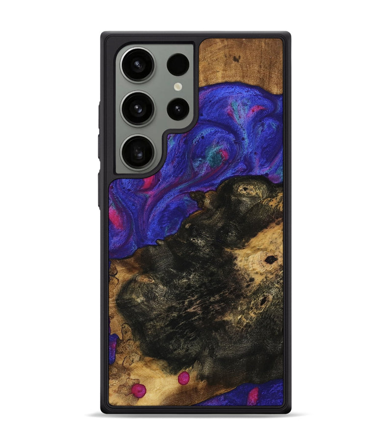 Galaxy S24 Ultra Wood Phone Case - Bethany (Purple, 740314)