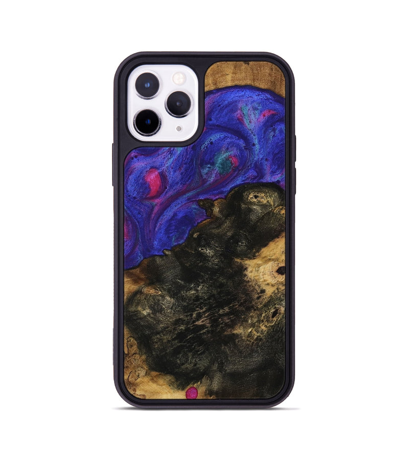 iPhone 11 Pro Wood Phone Case - Bethany (Purple, 740314)