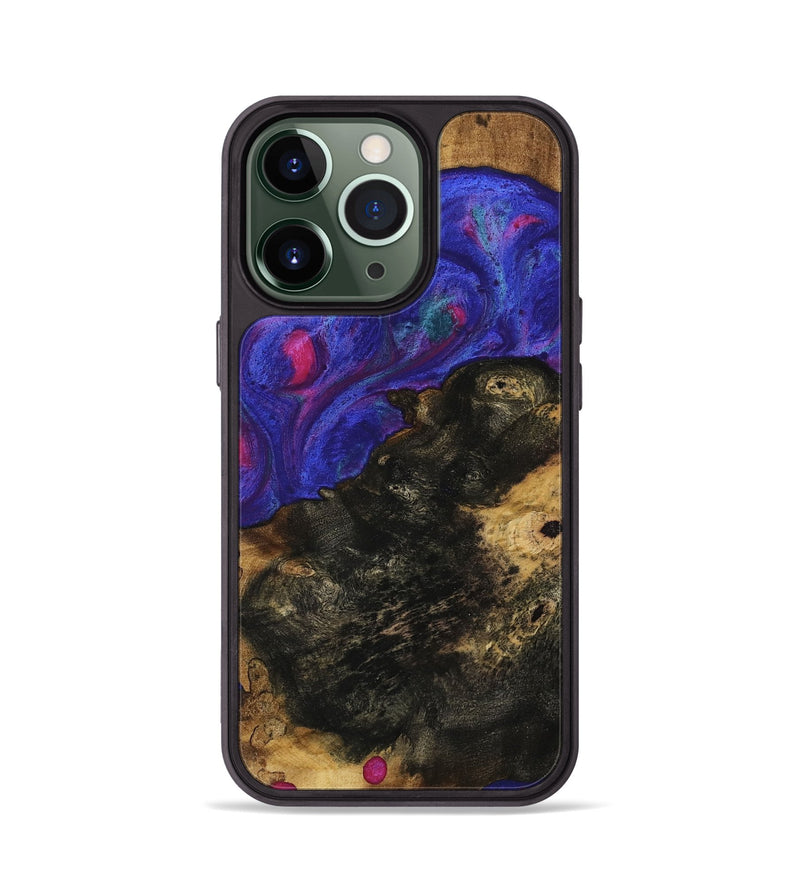 iPhone 13 Pro Wood Phone Case - Bethany (Purple, 740314)