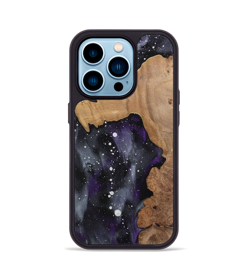 iPhone 14 Pro Wood Phone Case - Lone (Cosmos, 740323)