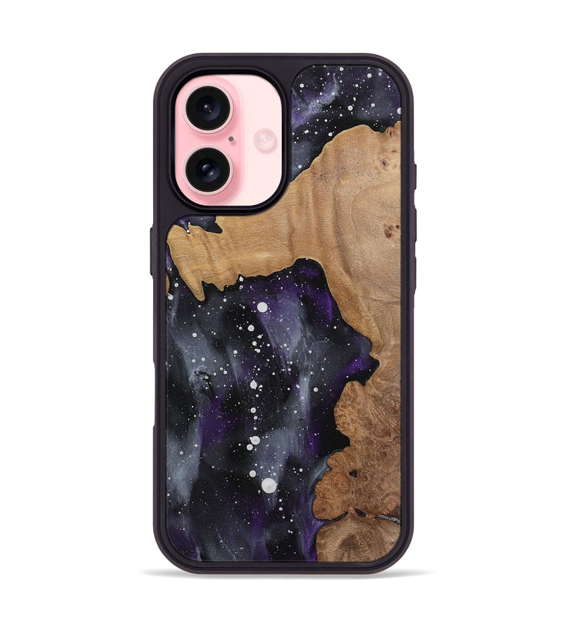 iPhone 16 Wood Phone Case - Lone (Cosmos, 740323)