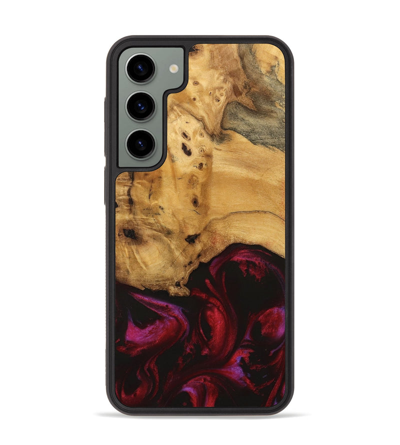 Galaxy S23 Plus Wood Phone Case - Holmes (Red, 740330)