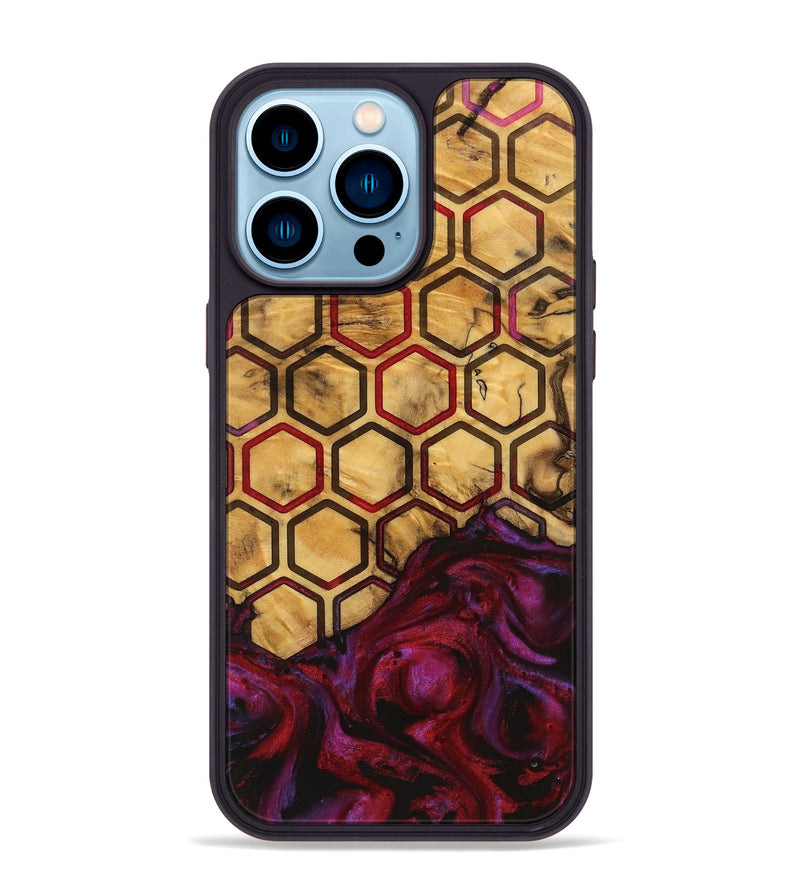 iPhone 14 Pro Max Wood Phone Case - Ryder (Pattern, 740331)