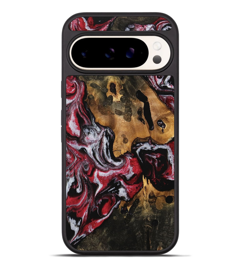 Pixel 9 Pro XL Wood Phone Case - Ashok (Red, 740344)