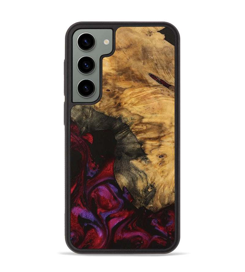 Galaxy S23 Plus Wood Phone Case - Aaron (Red, 740356)