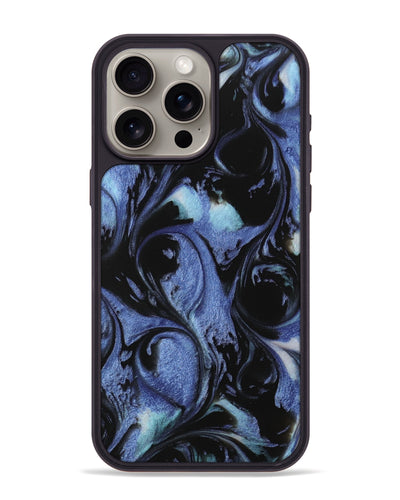 iPhone 15 Pro Max ResinArt Phone Case - Jeri (Blue, 740379)