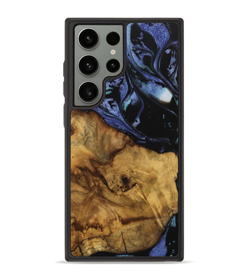 Galaxy S23 Ultra Wood Phone Case - Kamryn (Blue, 740380)