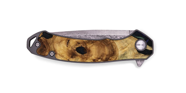 EDC Wood Pocket Knife - Jaynell (Blue, 740386)