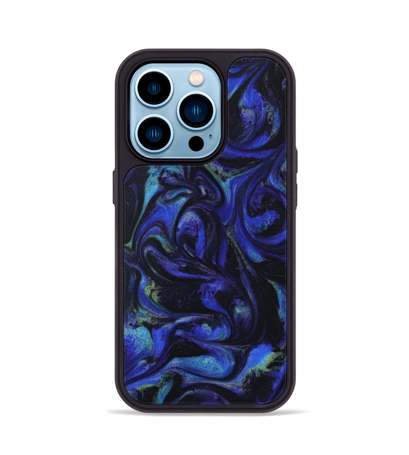 iPhone 14 Pro ResinArt Phone Case - Randell (Blue, 740387)