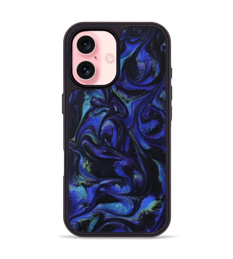 iPhone 16 ResinArt Phone Case - Randell (Blue, 740387)