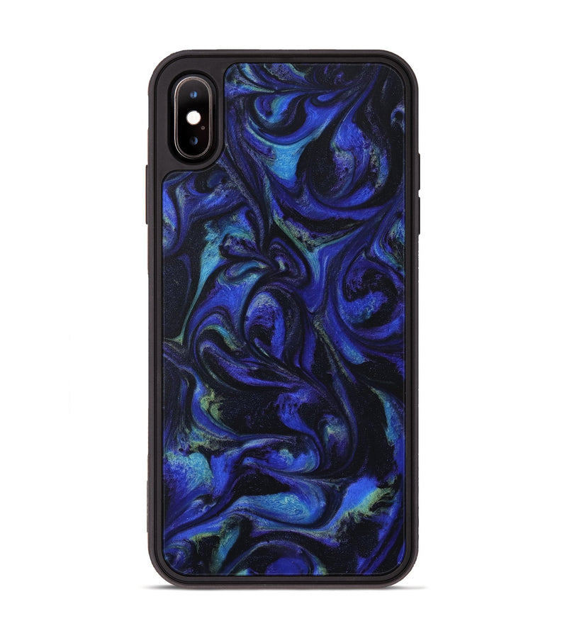 iPhone Xs Max ResinArt Phone Case - Randell (Blue, 740387)