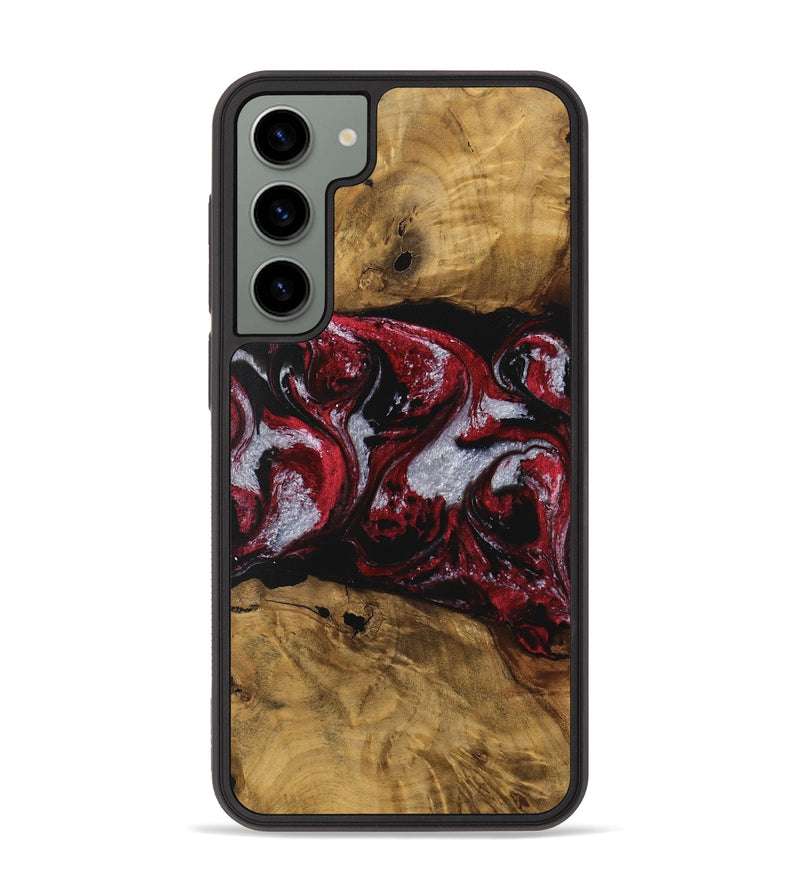 Galaxy S23 Plus Wood Phone Case - Emlynn (Red, 740398)