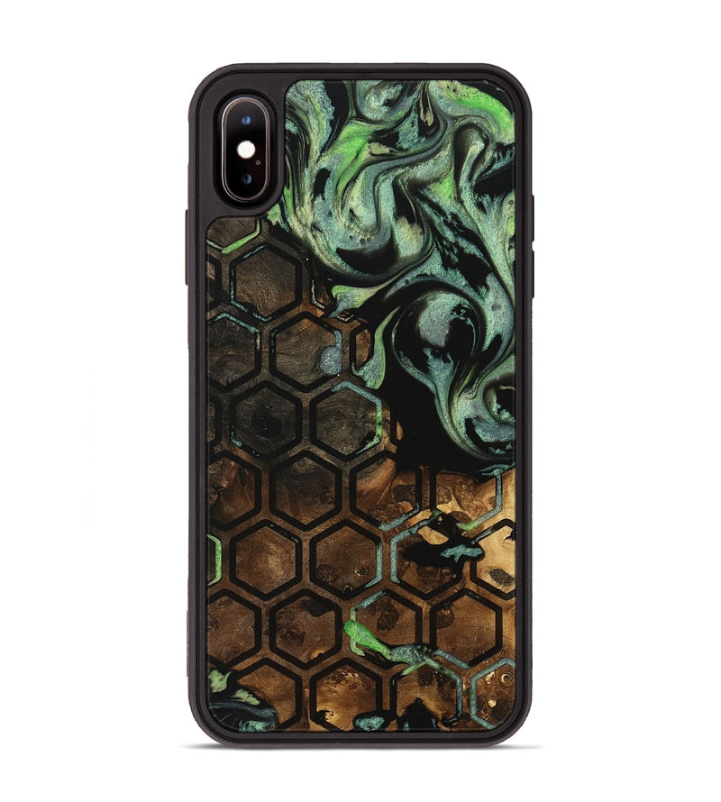 iPhone Xs Max Wood Phone Case - Dequan (Pattern, 740402)