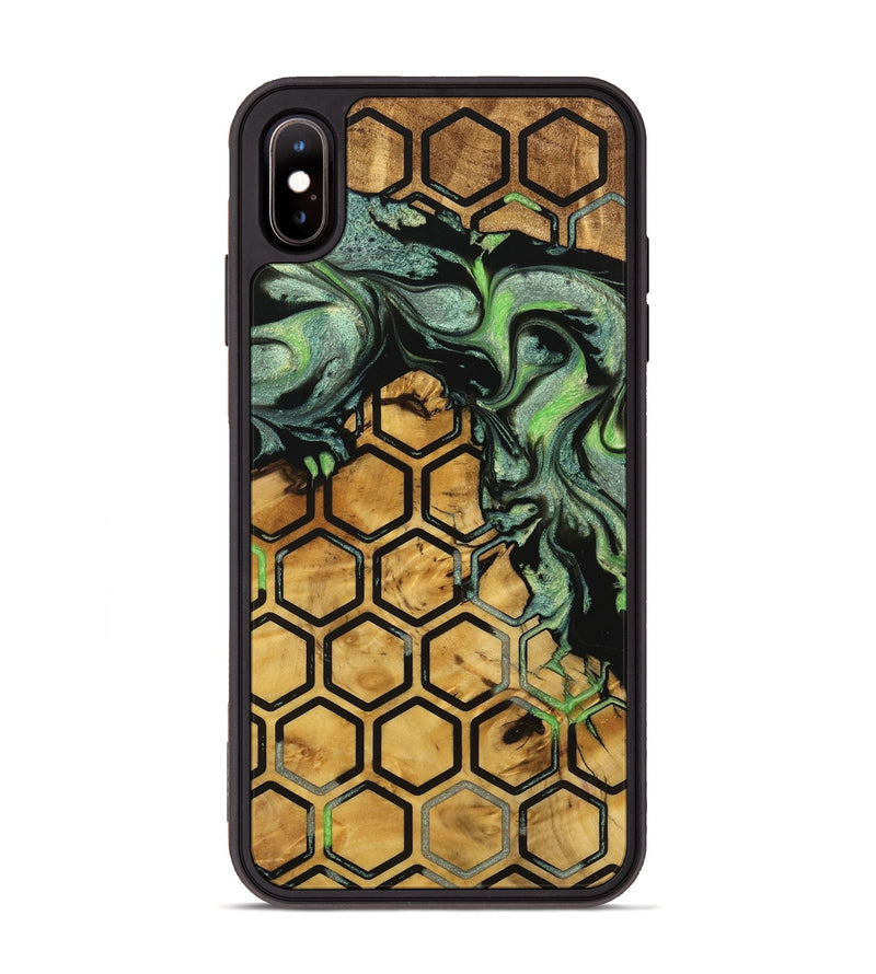 iPhone Xs Max Wood Phone Case - Calli (Pattern, 740408)