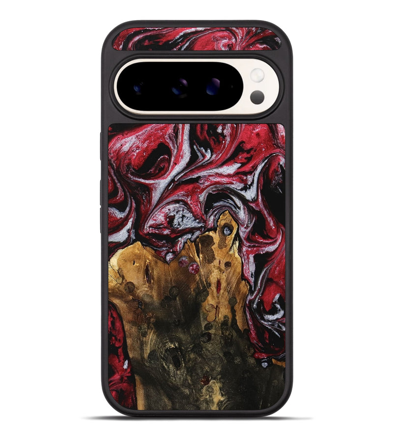 Pixel 9 Pro XL Wood Phone Case - Jodine (Red, 740411)