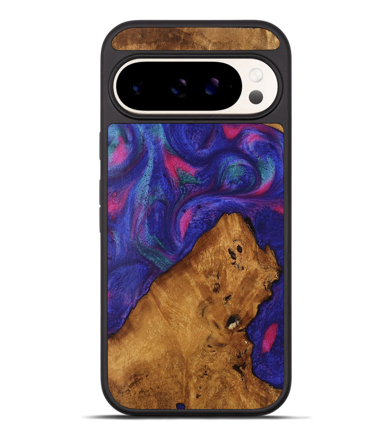 Pixel 9 Pro XL Wood Phone Case - Clemens (Purple, 740419)