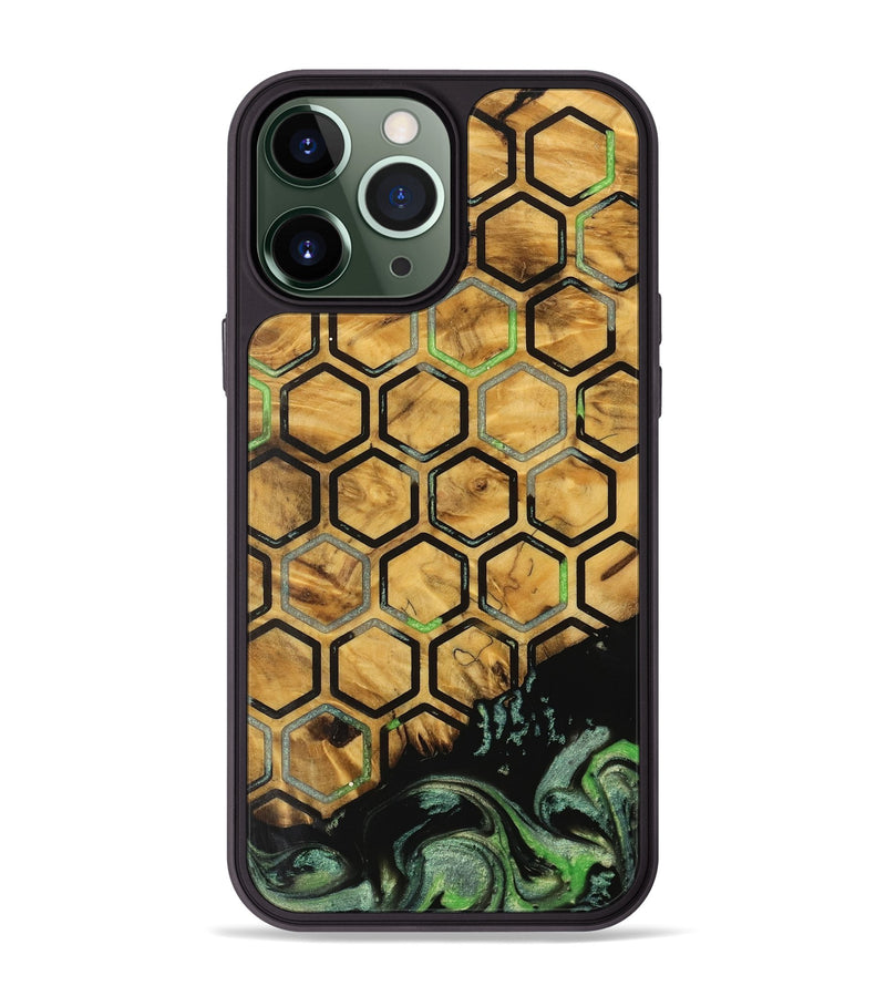 iPhone 13 Pro Max Wood Phone Case - Oona (Pattern, 740421)