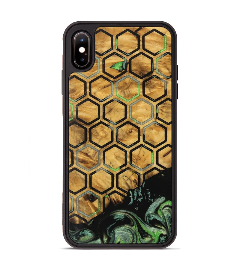 iPhone Xs Max Wood Phone Case - Oona (Pattern, 740421)