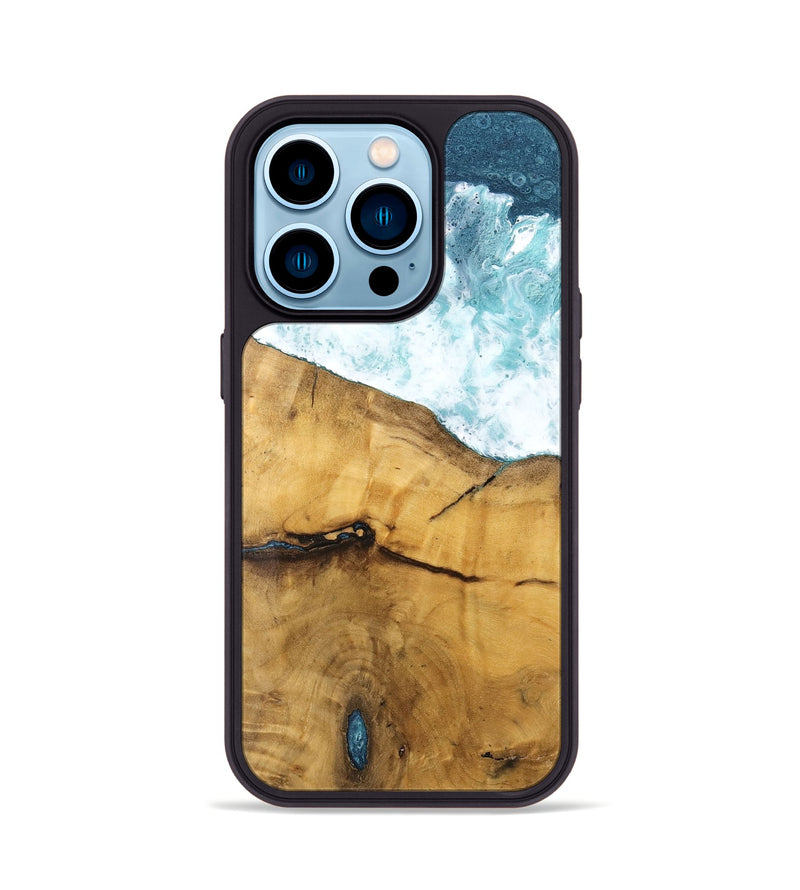 iPhone 14 Pro Wood Phone Case - Kenzie (Coastal, 740422)