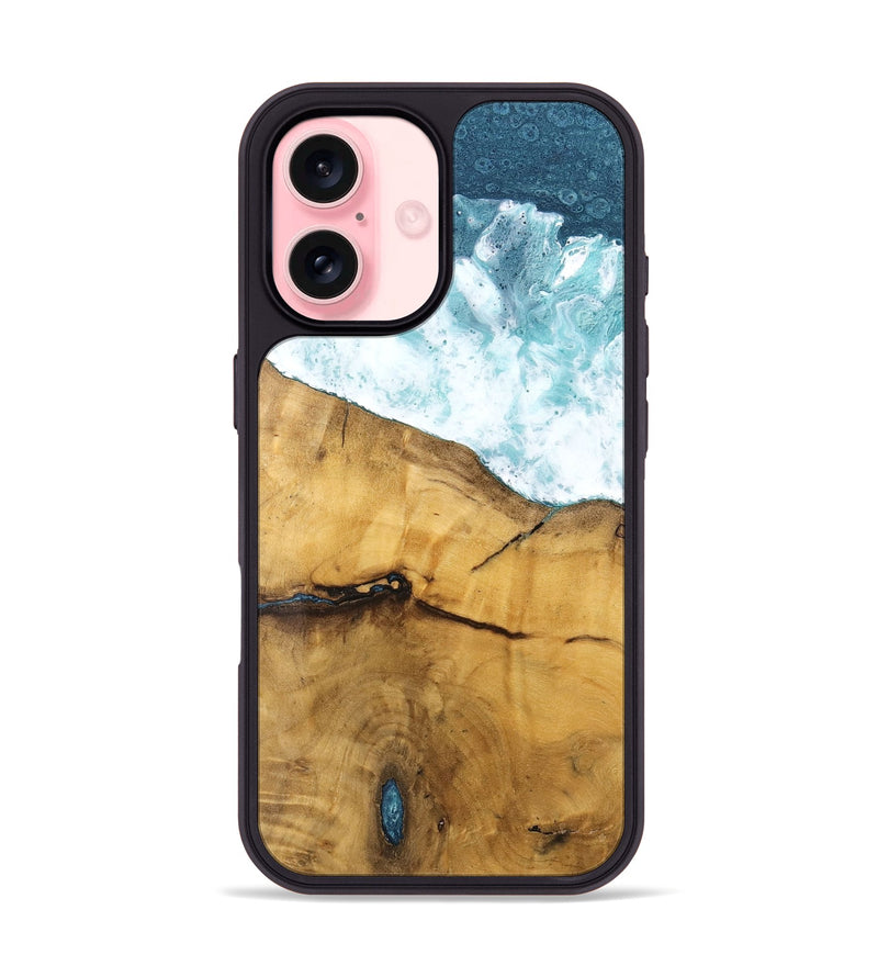 iPhone 16 Wood Phone Case - Kenzie (Coastal, 740422)