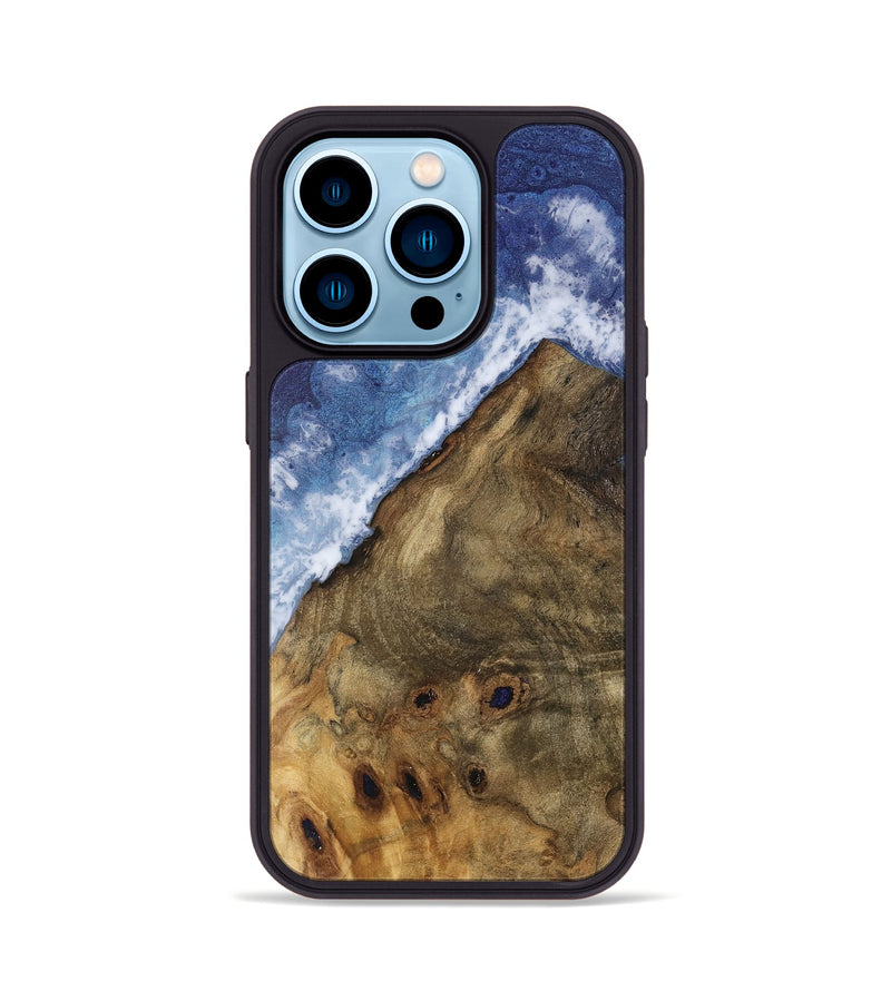 iPhone 14 Pro Wood Phone Case - Dear (Coastal, 740433)